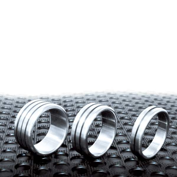 Cmd stainless steel cock rings