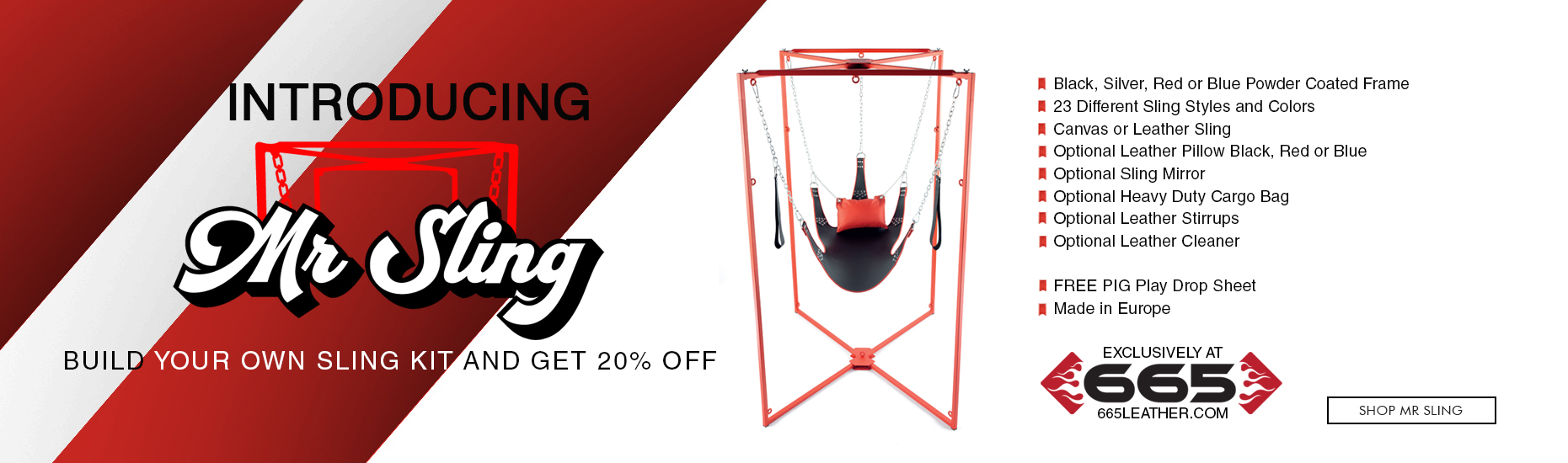 Introducing Mr Sling - Build Your Own Sling Kit and Get 20% Off