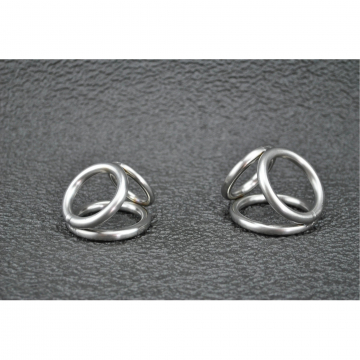 Heavy Duty Triple Ring Cage in Stainless Steel