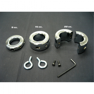 Separating Ball Stretcher Weight in Chrome