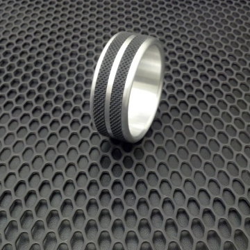 GRIPZ Double Style Cockring in Aluminum