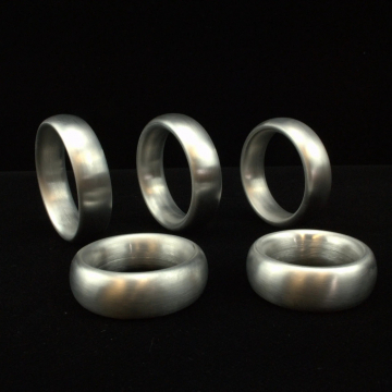 Donut Style Cockring in Aluminum
