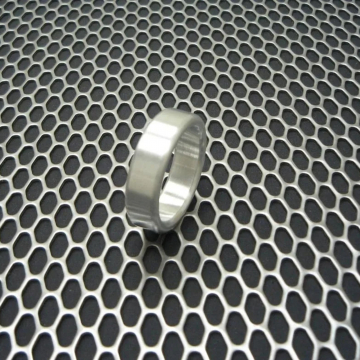 Narrow & Wide Glans Ring in Aluminum