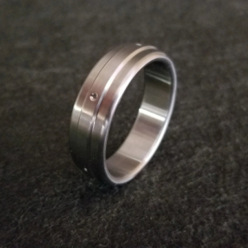 Divet Single Row Style Cockring in Stainless Steel