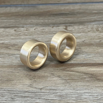 Aurelius Thick & Heavy Style Glans & Cockring in Brass