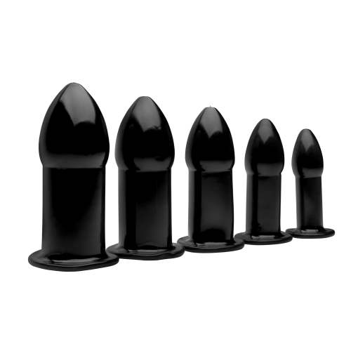 665 Leather Neoprene and Fetish Clothing: Anal Expansion Dilator Set 665 Leather Neoprene and Fetish Clothing: Anal Expansion Dilator Set