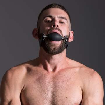 Oval Silicone Gag