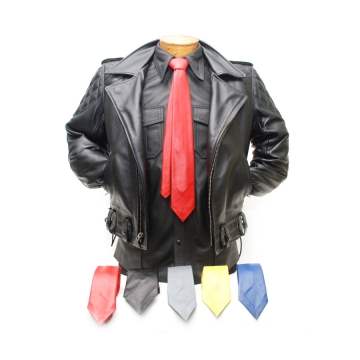 Leather Uniform Tie