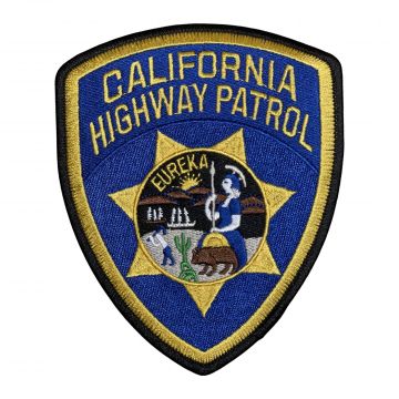 Replica Embroidered CA Highway Patch 2-Pack