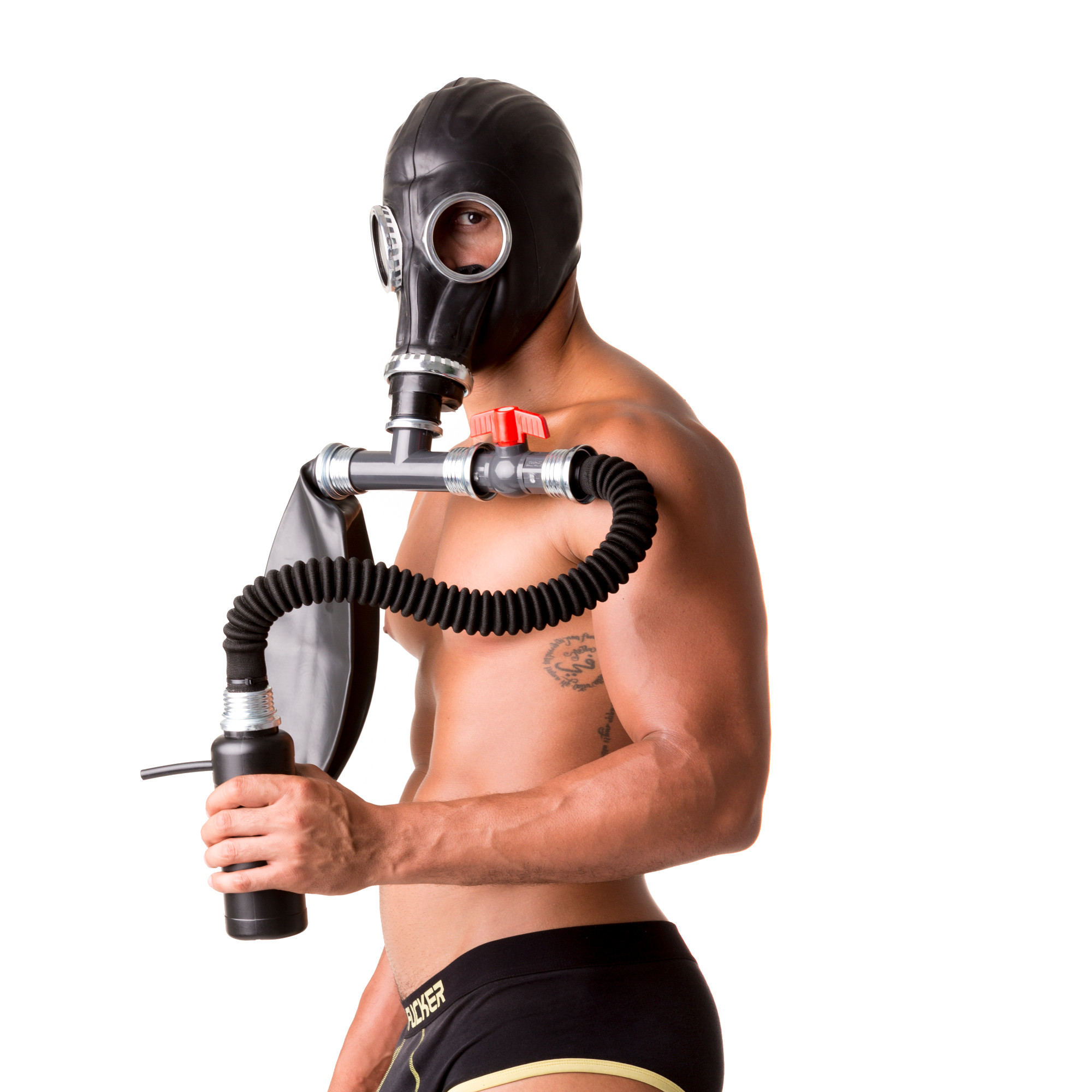 Gas Mask Bondage