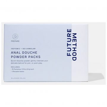 Anal Douche Powder Packs Kit with Beaker