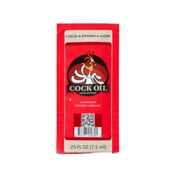 Cock Oil Water Based Lubricant .25oz