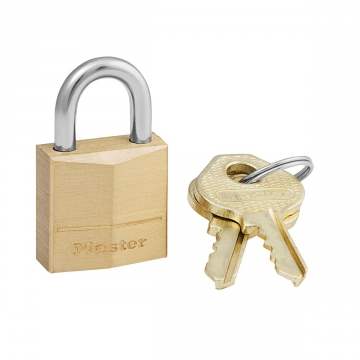 Master Lock Brass Small Single